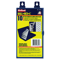 Balldrive Hex Key, Hex End, 5/64" x 3.2" L, L Shape Les Distributions ICE