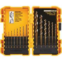 Pilot Point&reg; Drill Bit Set, 14 Pieces, High Speed Steel Les Distributions ICE