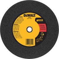 General Purpose Metal Cutting Chop Saw Wheel, 14" x 7/64", 1" Arbor, Type 1, Aluminum Oxide, 4300 RPM Les Distributions ICE