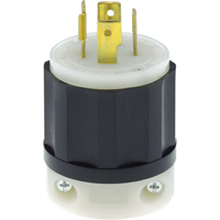 Dispositif verrouillable de qualit&eacute; industrielle, Nylon, 20 A, 125 V/250 V, L14-20P Les Distributions ICE