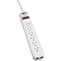 Limiteurs de surtension Protect-It, 6 Prises, 720 J, 1800 W, Cordon 4' Les Distributions ICE
