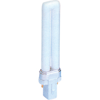 Tubes fluorescents compacts - Universel, S (T4), 13 W, 2700 K, Base GX23, 10 000 h Les Distributions ICE