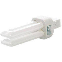 Lampe fluorescente compacte, D (T4), 13 W, 2700 K, Base GX23-2, 10 000 h Les Distributions ICE