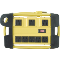Bloc d'alimentation pour atelier, 8 Prise(s), 6', 15 A, 1875 W, 125 V Les Distributions ICE
