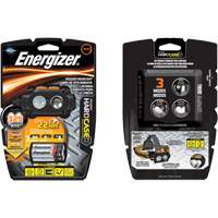 Lampe frontale robuste Hardcase, DEL, 325 lumens, 6,5 hres de fonctionnement, piles AA Les Distributions ICE