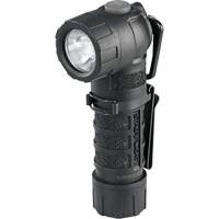 Lampe de poche &agrave; angle droit PolyTac 90 X, DEL, Piles CR123A, Polym&egrave;re Les Distributions ICE