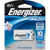 Batteries au lithium, 9 V Les Distributions ICE