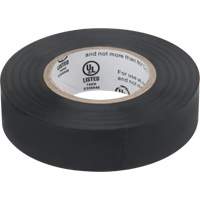 Ruban isolant, 19 mm (3/4") x 18 m (60'), Noir, 7 mils Les Distributions ICE