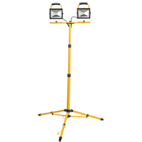 Twin-Head Work Light, LED, 40 W, 4800 Lumens, Aluminum Housing Les Distributions ICE