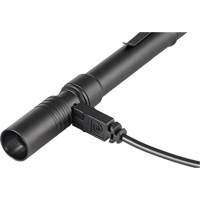 Lampe de poche stylo USB Stylus Pro, DEL, 350 lumens, Corps en Aluminium, piles Rechargeable, Compris Les Distributions ICE