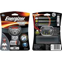 Lampe frontale Vision HD+ Focus, DEL, 315 lumens, 6 hres de fonctionnement, piles AAA Les Distributions ICE