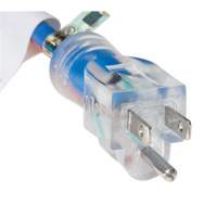 TPE-Rubber Extension Cord with Light Indicator, All-Weather, SJEOW, 12/3 AWG, 15 A, 3 Outlet(s), 25' Les Distributions ICE