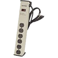 Barre de limiteur de surtension, 6 Prises, 900 J, 1500 W, Cordon 6' Les Distributions ICE