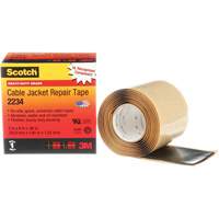 Ruban de r&eacute;paration de gaines pour c&acirc;bles Scotch, 51 mm (2") x 1,8 m (6'), Noir, 60 mils Les Distributions ICE