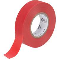 Ruban isolant, 19 mm (3/4") x 18 m (60'), Rouge, 7 mils Les Distributions ICE
