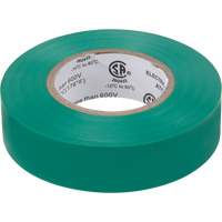Ruban isolant, 19 mm (3/4") x 18 m (60'), Vert, 7 mils Les Distributions ICE