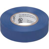 Electrical Tape, 19 mm (3/4") x 18 M (60'), Blue, 7 mils Les Distributions ICE
