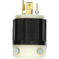Fiche verrouillable de calibre industriel, Nylon, 30 A, 347 V/600 V, L20-30P Les Distributions ICE