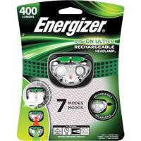 Lampe frontale Vision Ultra, DEL, 400 lumens, 4 hres de fonctionnement, piles Rechargeable Les Distributions ICE