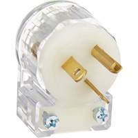 Prise de rallonge &agrave; angle de qualit&eacute; hospitali&egrave;re, Nylon, 20 A, 250 V Les Distributions ICE
