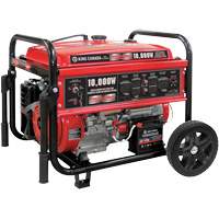 G&eacute;n&eacute;ratrice &agrave; essence &agrave; d&eacute;marreur &eacute;lectrique, 10000 W de surtension, 7500 W nominale, 120 V/240 V, R&eacute;servoir de 25 L Les Distributions ICE