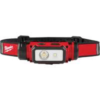 REDLITHIUM USB Hardhat Headlamp, LED, 600 Lumens, 5 Hrs. Run Time, Rechargeable Batteries Les Distributions ICE
