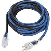 JLEC-1425S Rallonge de qualit&eacute; professionnelle, Int&eacute;rieur/ext&eacute;rieur, SJTOW, AWG 14, 15 A, 25' Les Distributions ICE