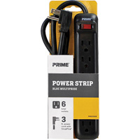 Bloc multiprise, 6 Prise(s), 3', 15 A, 1875 W, 125 V Les Distributions ICE