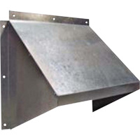 12" GH Galvanized Hood Les Distributions ICE