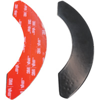 Plaquettes de montage &agrave; dos adh&eacute;sifs de balise de proximit&eacute; pour surfaces non m&eacute;talliques Safety Whip Les Distributions ICE