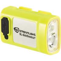 Lampe de casque SL-SIDESADDLE USB pour casques et casques de s&eacute;curit&eacute;, DEL, 350/320/400 lumens, 6,25/7/5 hres de fonctionnement, piles Rechargeable Les Distributions ICE