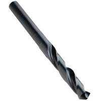 Foret raccourci &agrave; queue cylindrique, 1", Acier rapide, Cannelure 3", Pointe de 118° Les Distributions ICE