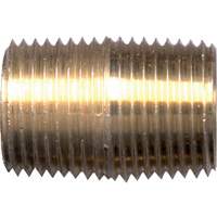 Close Nipple, Brass, 3/4", NPT Les Distributions ICE
