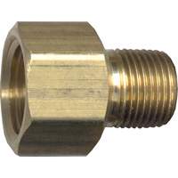 Adapter, FPT x NPT, 3/4" x 1/2" Dia., Brass Les Distributions ICE