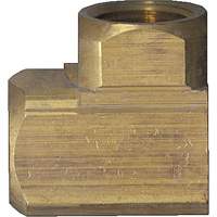 Extruded 90° Elbow Pipe Fitting, FPT, Brass, 1/8" Les Distributions ICE