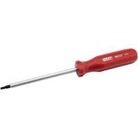 Extra-Long Square Recess Screwdriver, #2 Tip, Round, 10-1/4" L, Cushion Grip Handle Les Distributions ICE