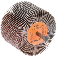 Flap Wheels-Coolcut Flap Wheels, Aluminum Oxide, 60 Grit, 3" x 2" x 1/4" Les Distributions ICE