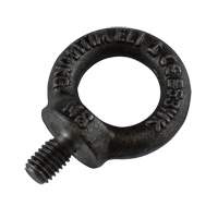 Eye Bolt, 1/8" Dia., 1/2" L, Uncoated Natural Finish, 300 lbs. (0.15 tons) Capacity Les Distributions ICE