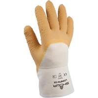 Gants pour usage g&eacute;n&eacute;ral L66NFW, 8/Petit, R&ecirc;vetement Latex de caoutchouc, Enveloppe en Coton Les Distributions ICE