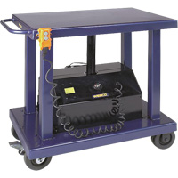 Hydraulic Lift Table, Steel, 24" W x 36" L, 2000 lbs. Capacity Les Distributions ICE